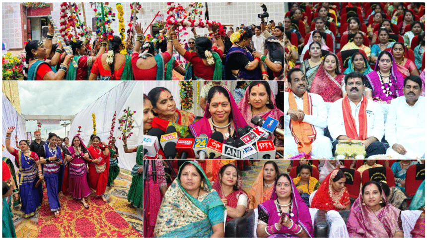 उपमुख्यमंत्री विजय शर्मा की पहल पर कवर्धा विधानसभा में तीजा उत्सव का भव्य समापन, माताएँ-बहनें बड़ी संख्या में हुईं शामिल
